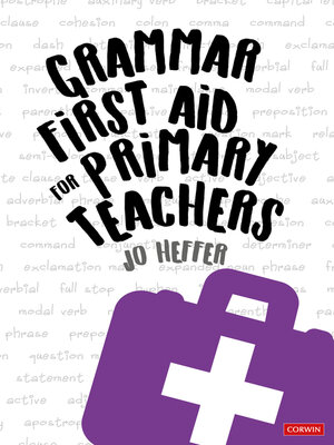 cover image of Grammar First Aid for Primary Teachers